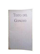 Testo del gongyo usato  Italia