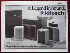 1981 klipsch stereo for sale  Shipping to United Kingdom