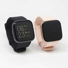 Smartwatch Fitbit Versa 2 rastreador de atividade saúde fitness Bluetooth preto dourado, usado comprar usado  Enviando para Brazil