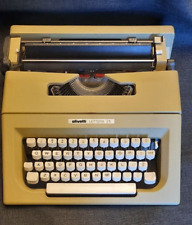 Olivetti Lettera 25 Typewriter with Case Bag, used for sale  Shipping to South Africa