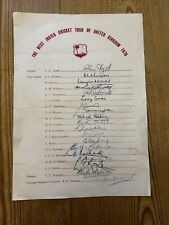 Cricket memorabilia autograph for sale  ROBERTSBRIDGE