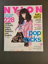 Usado, Revista de náilon Katy Perry Zooey Deschanel Melissa Auf Der Maur março 2010 Vogue  comprar usado  Enviando para Brazil