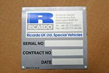 Ricardo special vehicle for sale  NOTTINGHAM