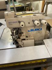 Used JUKI MO-6900 Industrial 3-Thread Overlock Sewing Machine w/Table & Motor for sale  South El Monte