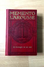 Mémento larousse année1928 d'occasion  Nieul-sur-Mer