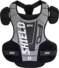 Usado, Protetor de peito STX Shield 200 lacrosse goleiro, preto/cinza, grande comprar usado  Enviando para Brazil