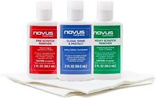 Kit de polimento de plástico Novus #1, #2 e #3, 2 oz. Garrafas com tapetes de polimento premium comprar usado  Enviando para Brazil