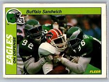 Fleer Team 1988 Action Buffalo Sandwich (Defensa) #38 Philadelphia Eagles segunda mano  Embacar hacia Mexico