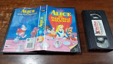 Vhs disney alice usato  Fonte Nuova