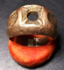 Detector de Metales Encuentra Oro 10Kt Antiguo Diseñador Firmado Anillo Para Hombre Talla 9 segunda mano  Embacar hacia Argentina