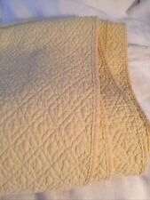 Quilted solid yellow for sale  Poughkeepsie