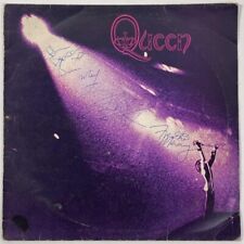 Portada auténtica del álbum debut de Queen Freddie Mercury bellamente firmado EMI del Reino Unido segunda mano  Embacar hacia Argentina