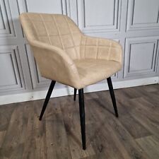 Retro Vintage Mid Century Atomic Style Tub Chair- Desk Seat - Faux Leather Vinyl for sale  Shipping to South Africa