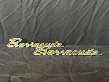 Barracuda fender script for sale  Putnam