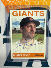 2023 Topps Archives HUNTER PENCE Fan Favorites Auto, used for sale  Shipping to South Africa