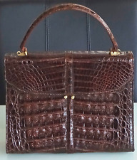 Vintage kroko handtasche gebraucht kaufen  Deutschland