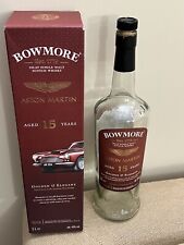 Bowmore Aston Martin 15 anos uísque escocês caixa de colecionador e garrafa vazia comprar usado  Enviando para Brazil