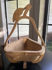 Carved wood collapsible for sale  Roseville