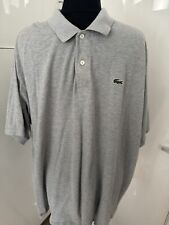 Grey lacoste polo for sale  BURY