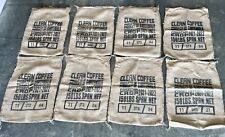 Variedad de bolsas de granos de café arpillera yute - ¡Compra 1 o más! *Ver fotos/descripción, usado segunda mano  Embacar hacia Argentina