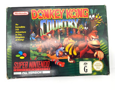 Donkey Kong Country Super Nintendo SNES PAL com instruções, inserção e pôster comprar usado  Enviando para Brazil