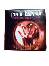 RONY BARRAK - Ciudad de Darbouka - CD raro - Importación - **Estado como nuevo** segunda mano  Embacar hacia Argentina