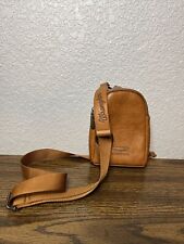 Used, Wrangler Leather Sling Bag for Women Brown Crossbody Purse for sale  Shipping to South Africa