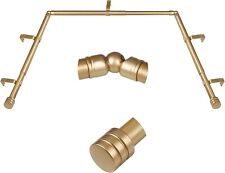 Gold curtain rods for sale  Shipping to Ireland