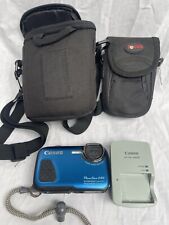 Canon PowerShot D30 12.1 MP CMOS HD Waterproof Shockproof Digital Camera Blue for sale  Shipping to South Africa