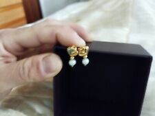 orecchini oro perle usato  Castellabate
