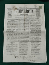 Giornale unione foglio usato  Italia