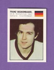 1970 Swedish Williams Copa do Mundo FIFA #38 Franz Beckenbauer Alemanha Ocidental comprar usado  Enviando para Brazil