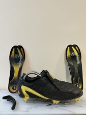 Adidas F50 Spider SG RARE US 9 Soccer Cleats Black Leather, used for sale  Shipping to South Africa