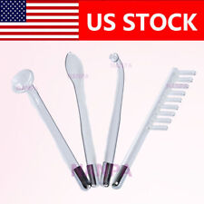 High Frequency Electrode Replace Glass Wand Anti Aging Ance Facial Skin Care for sale  Shipping to South Africa