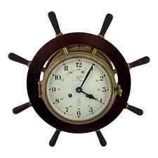 VTG Schatz 1881 Royal Mariner 8 Day Ships Clock Rare 11 Jewels W German NO Key , used for sale  Shipping to Canada
