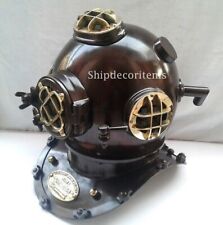 Casco de buceo antiguo de 18" Marina de los Estados Unidos Mark V Divers diseñador casco de buceo profundo regalo segunda mano  Embacar hacia Argentina