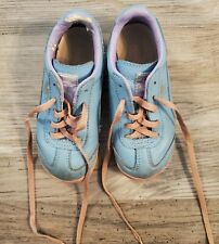 Usado, Zapatos de tenis vintage para bebé pequeño azul y rosa puma talla 8 segunda mano  Embacar hacia Mexico