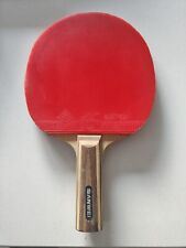 Used, Table tennis- Sanwei -shake hand - chop block with anti spin rubber for sale  Shipping to South Africa