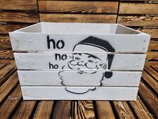 Christmas crates rustic for sale  LISS