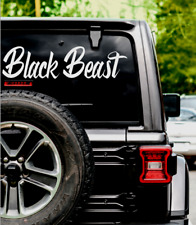 Aufkleber black beast gebraucht kaufen  Papenburg