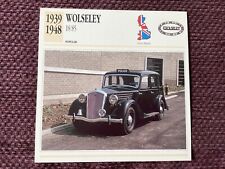 Wolseley 1939 1948 for sale  UK