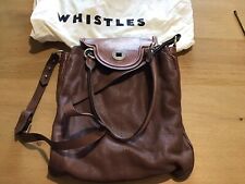 Whistles brown leather for sale  NEWTON STEWART