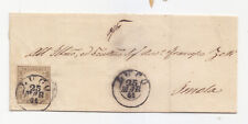 VV404-IV SARDINIA-10 CENT INSULATED FROM LUGO TO IMOLA 1861 for sale  Shipping to South Africa