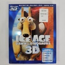 ICE AGE DAWN OF THE DINOSAURS Blu-Ray 3D + Blu-Ray + DVD + Cópia Digital comprar usado  Enviando para Brazil