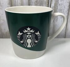 Caneca xícara de café Starbucks 18 oz verde e branco dividido com logotipo sereia 2019 comprar usado  Enviando para Brazil