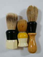 (3) Vintage pincéis de barba, 1 feito Rite Badger, 2 sem marcações comprar usado  Enviando para Brazil