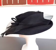 Cappello nero donna usato  Genova