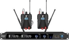 D Debra Audio PRO ER-202 UHF Dual Channel Wireless In Ear Monitor System for sale  Shipping to South Africa