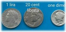 Lotto tre monete usato  Italia