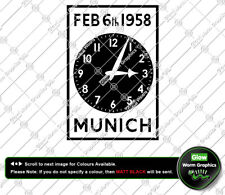 Manchester united munich for sale  NUNEATON